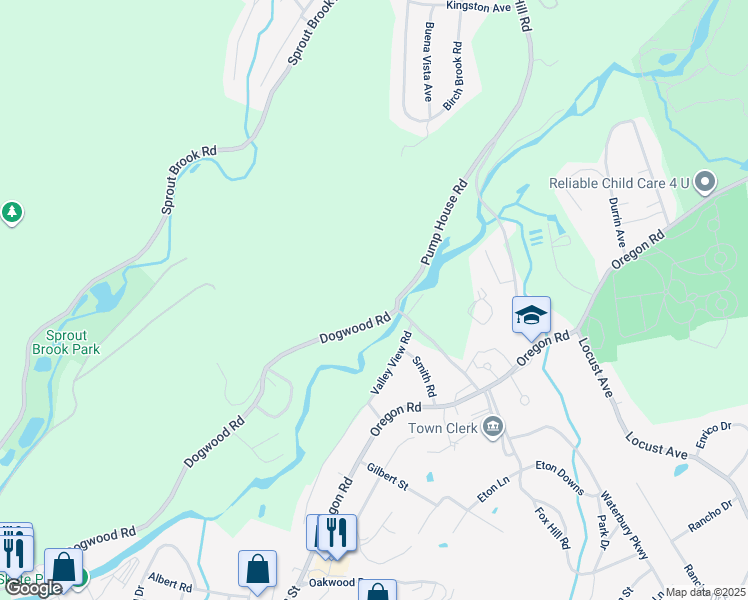 map of restaurants, bars, coffee shops, grocery stores, and more near 174 Dogwood Road in Cortlandt