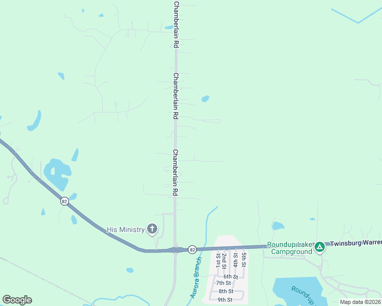 map of restaurants, bars, coffee shops, grocery stores, and more near 11838 Chamberlain Road in Aurora