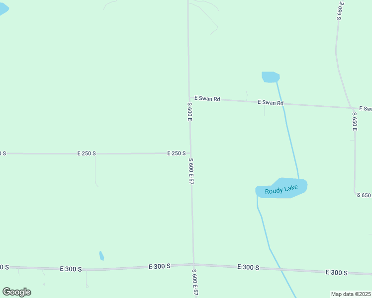 map of restaurants, bars, coffee shops, grocery stores, and more near 2292-2548 South 600 East in Avilla
