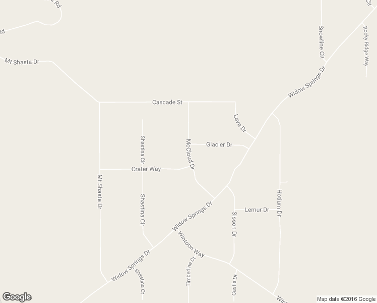 map of restaurants, bars, coffee shops, grocery stores, and more near McCloud Drive in McCloud