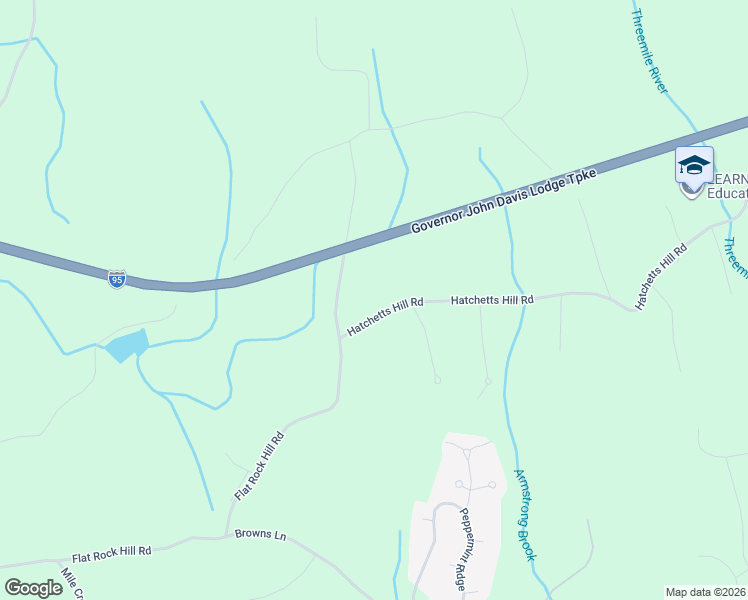 map of restaurants, bars, coffee shops, grocery stores, and more near 53 Flat Rock Hill Road in Old Lyme