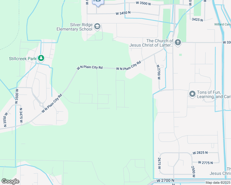 map of restaurants, bars, coffee shops, grocery stores, and more near 3155 North 2875 West in Farr West