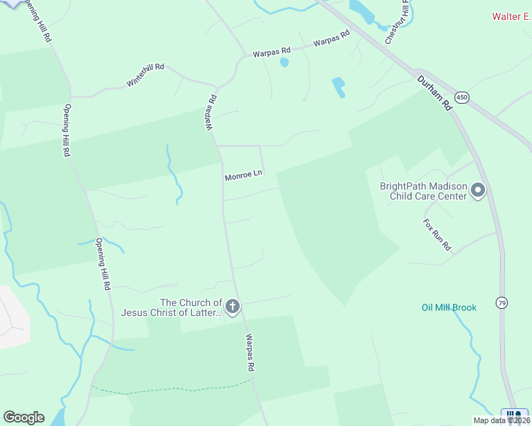 map of restaurants, bars, coffee shops, grocery stores, and more near 22 Little Hollow Road in Madison