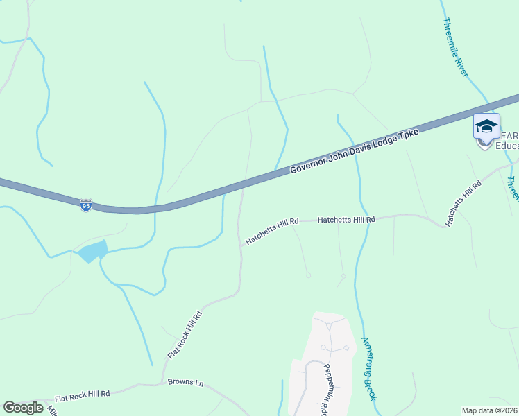 map of restaurants, bars, coffee shops, grocery stores, and more near 53 Flat Rock Hill Road in Old Lyme