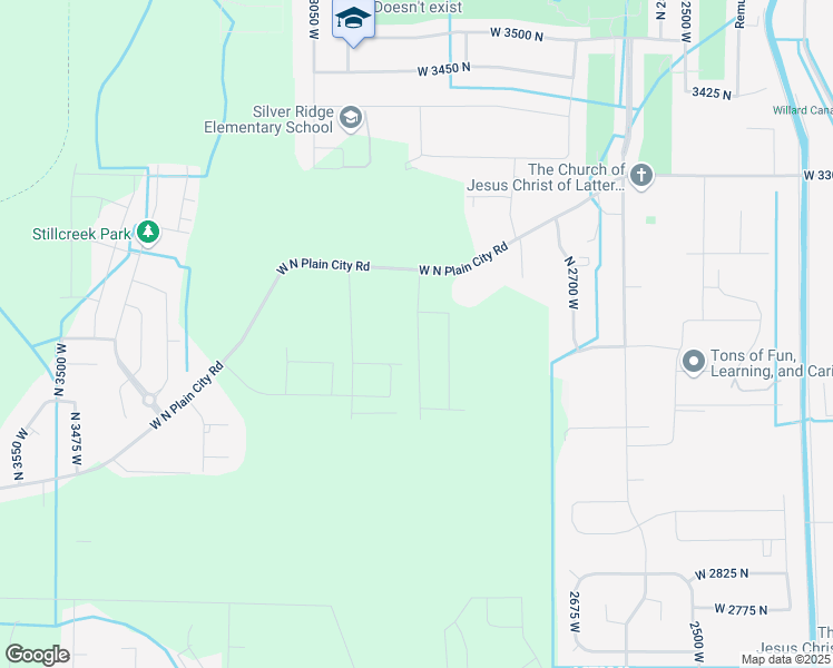 map of restaurants, bars, coffee shops, grocery stores, and more near 3197 North 2875 West in Plain City