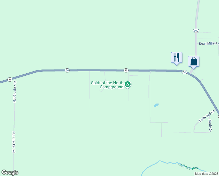 map of restaurants, bars, coffee shops, grocery stores, and more near in Clarington