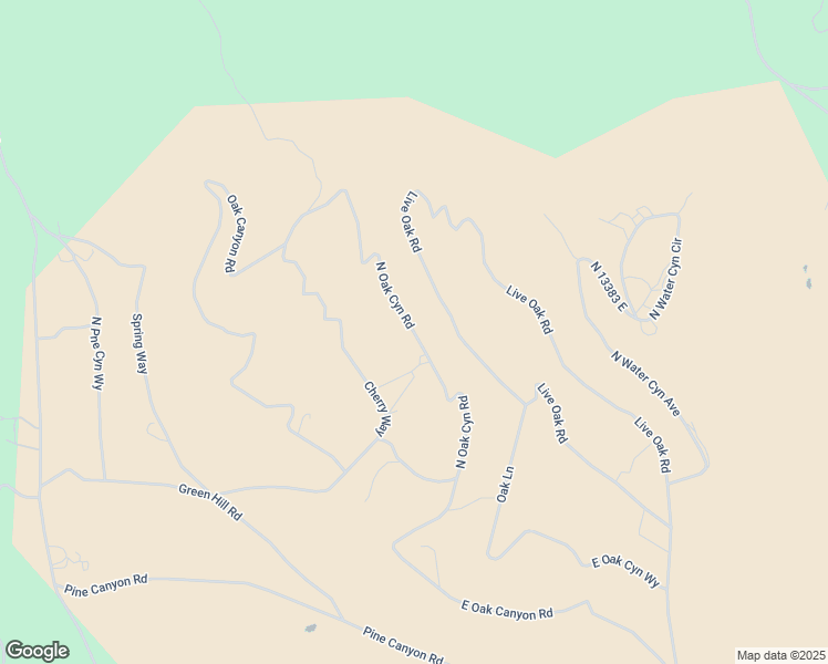 map of restaurants, bars, coffee shops, grocery stores, and more near 3243 North Oak Canyon Road in Huntsville