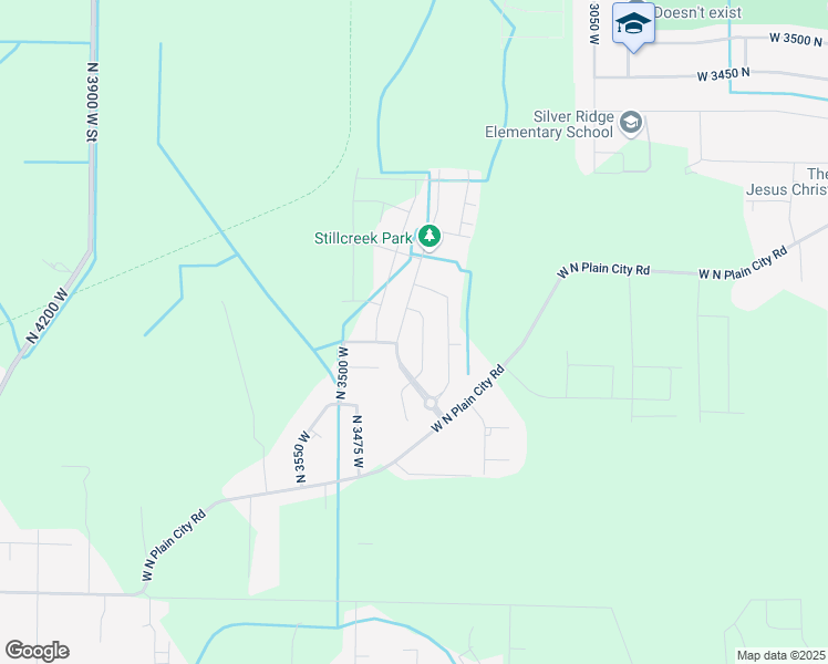 map of restaurants, bars, coffee shops, grocery stores, and more near 3091 Morning Mist Lane in Plain City