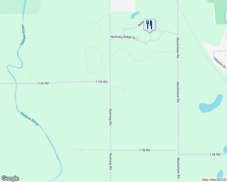 map of restaurants, bars, coffee shops, grocery stores, and more near 11096-11490 Nutmeg Road in Plymouth