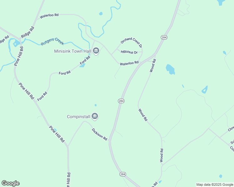 map of restaurants, bars, coffee shops, grocery stores, and more near 377 New York 284 in Westtown