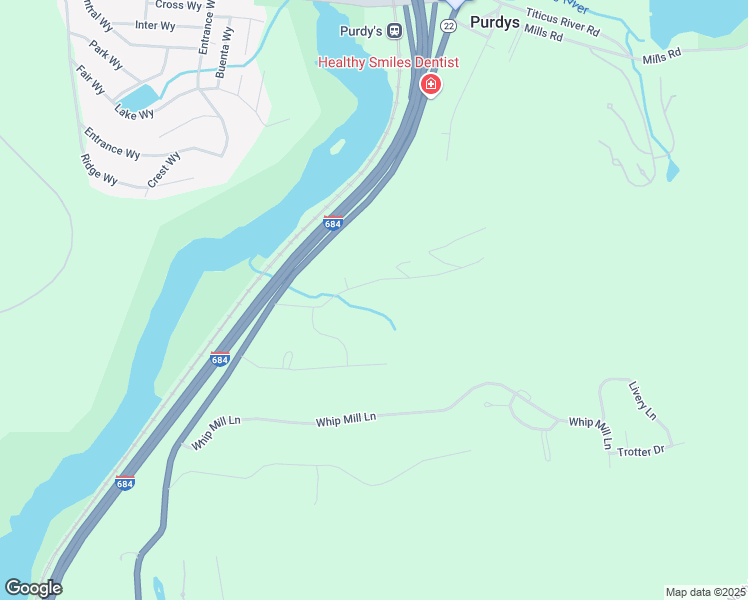 map of restaurants, bars, coffee shops, grocery stores, and more near 9 Sugar Hill Road in North Salem