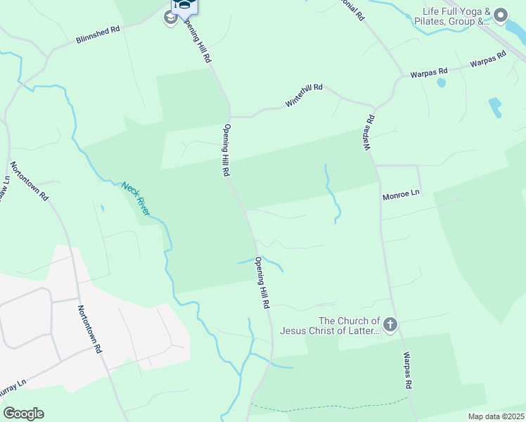 map of restaurants, bars, coffee shops, grocery stores, and more near 222 Opening Hill Road in Madison