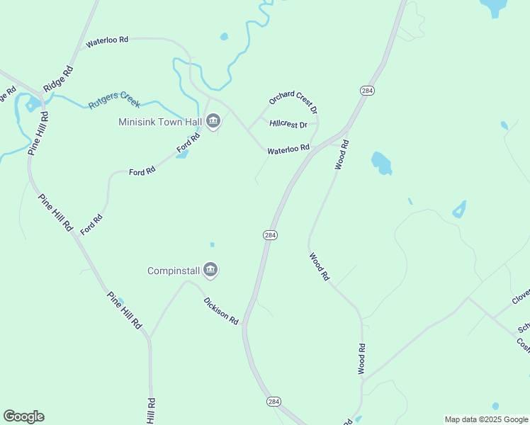 map of restaurants, bars, coffee shops, grocery stores, and more near 377 New York 284 in Westtown