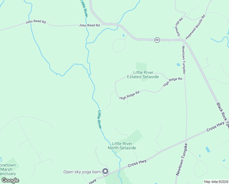 map of restaurants, bars, coffee shops, grocery stores, and more near 11 Little River Lane in Redding