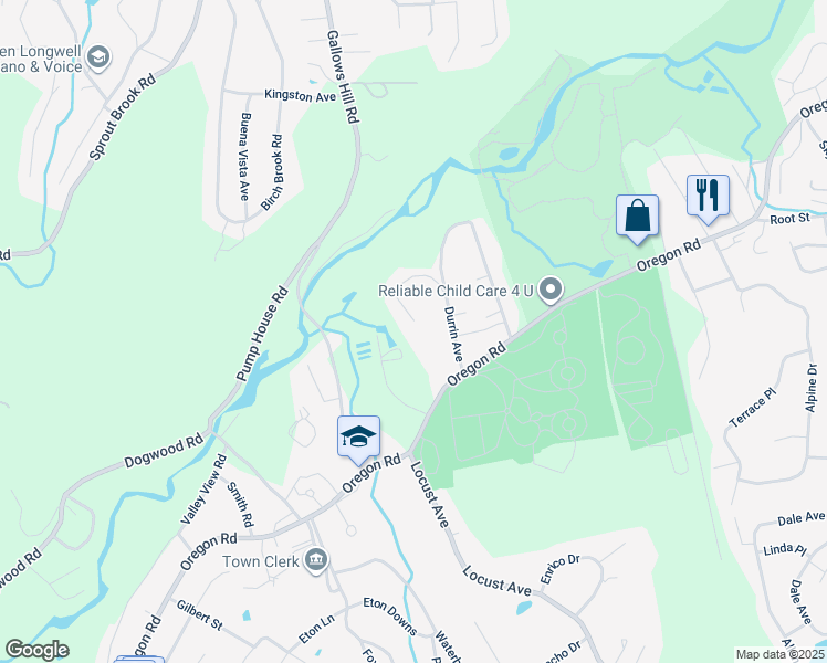 map of restaurants, bars, coffee shops, grocery stores, and more near 9 Abraham Gunn Memorial Drive in Cortlandt