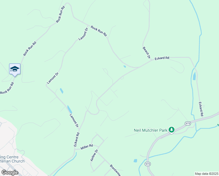 map of restaurants, bars, coffee shops, grocery stores, and more near 1075 Eckard Road in Cogan Station