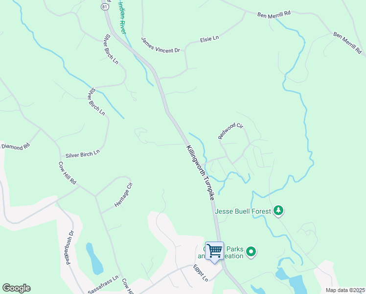 map of restaurants, bars, coffee shops, grocery stores, and more near 248 Killingworth Turnpike in Clinton
