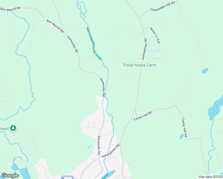 map of restaurants, bars, coffee shops, grocery stores, and more near 46 Ironworks Road in Clinton