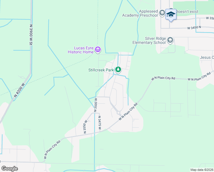 map of restaurants, bars, coffee shops, grocery stores, and more near 3115 Still Creek Parkway in Plain City