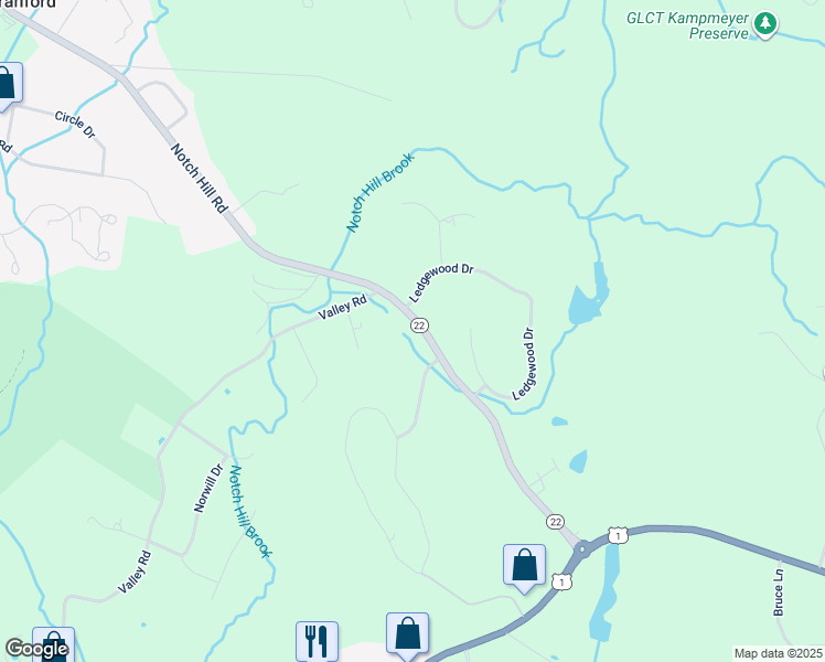 116 Notch Hill Road, North Branford CT Walk Score