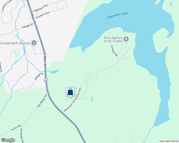 map of restaurants, bars, coffee shops, grocery stores, and more near 107 Glenmere Homesites Road in Florida