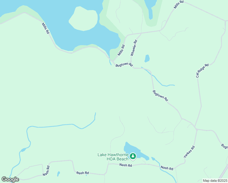 map of restaurants, bars, coffee shops, grocery stores, and more near 46 Bogtown Road in North Salem