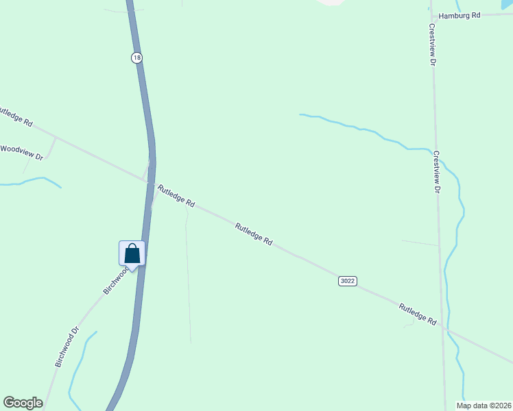 map of restaurants, bars, coffee shops, grocery stores, and more near 1387 Rutledge Road in Transfer