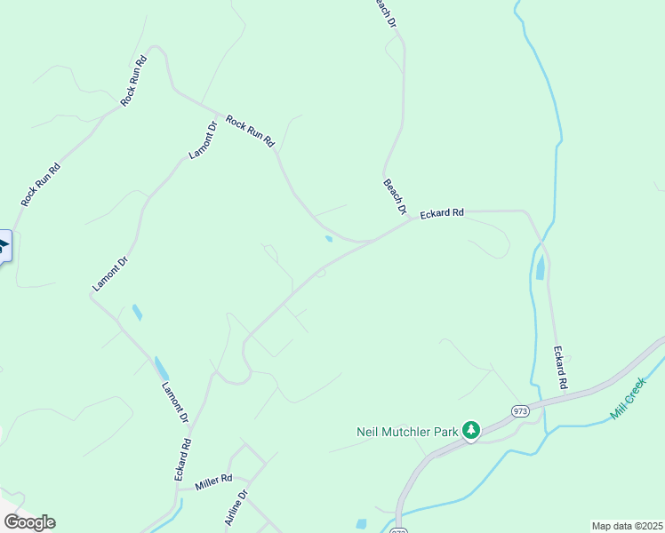 map of restaurants, bars, coffee shops, grocery stores, and more near 1075-1273 Eckard Road in Cogan Station