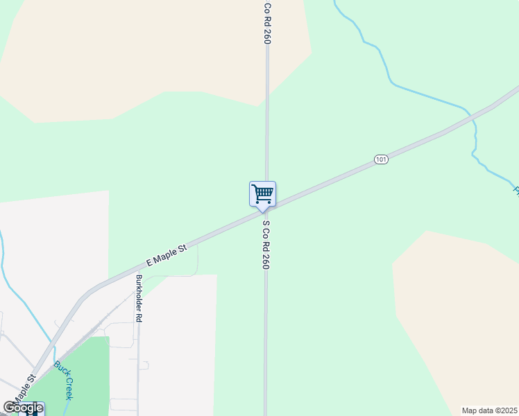 map of restaurants, bars, coffee shops, grocery stores, and more near 786 East Maple Street in Clyde
