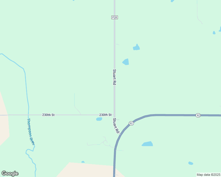 map of restaurants, bars, coffee shops, grocery stores, and more near 2277 Stuart Road in Greenfield