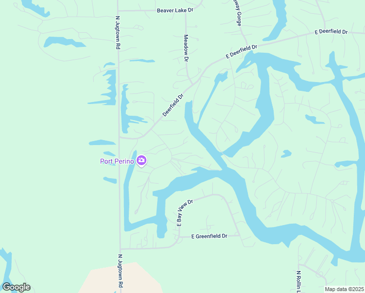 map of restaurants, bars, coffee shops, grocery stores, and more near 2200 Hideaway Court in Morris