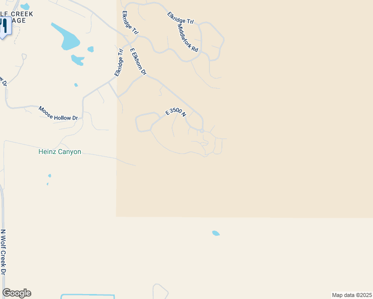 map of restaurants, bars, coffee shops, grocery stores, and more near 5985 East Big Horn Parkway in Eden