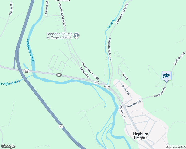 map of restaurants, bars, coffee shops, grocery stores, and more near 5501 Lycoming Creek Road in Cogan Station