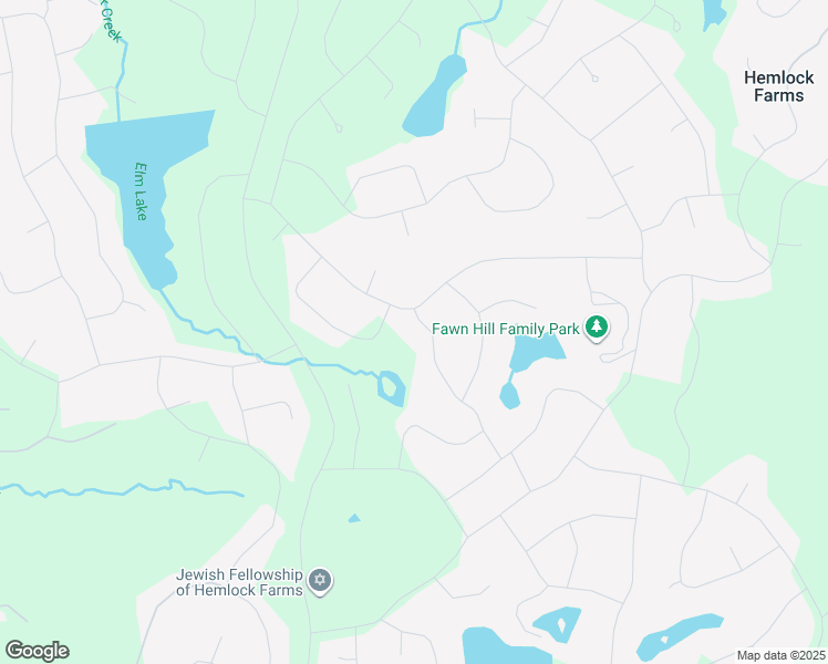 map of restaurants, bars, coffee shops, grocery stores, and more near 102 Ridgeway Drive in Hawley
