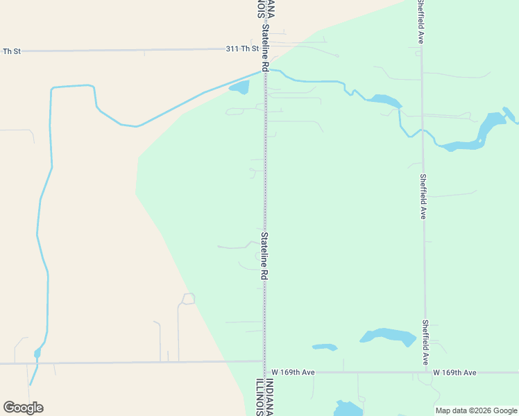 map of restaurants, bars, coffee shops, grocery stores, and more near 31506 South State Line Road in Beecher