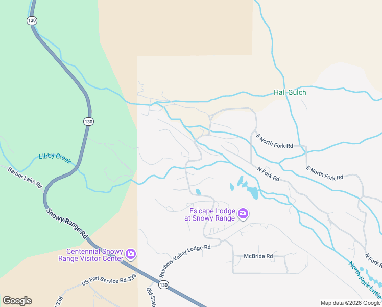 map of restaurants, bars, coffee shops, grocery stores, and more near 2 Lookout Road in Centennial
