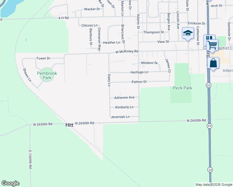 map of restaurants, bars, coffee shops, grocery stores, and more near 832 Adrienne Court in Ottawa