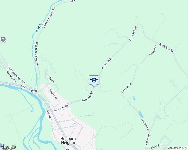 map of restaurants, bars, coffee shops, grocery stores, and more near 166 Oak Ridge Road in Cogan Station