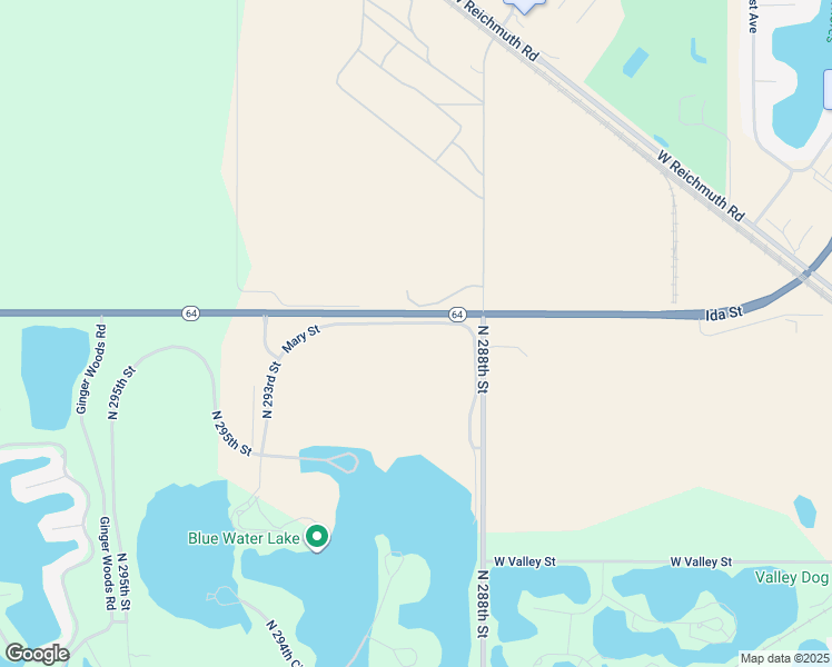 map of restaurants, bars, coffee shops, grocery stores, and more near 28917 Mary Street in Valley