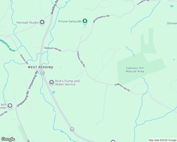 map of restaurants, bars, coffee shops, grocery stores, and more near 167 Gallows Hill Road in Redding
