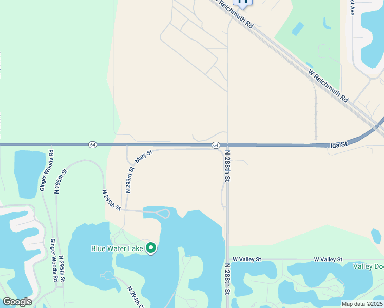 map of restaurants, bars, coffee shops, grocery stores, and more near 28917 Mary Street in Valley
