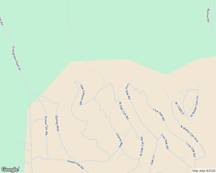 map of restaurants, bars, coffee shops, grocery stores, and more near 3379 Oak Canyon Road in Huntsville