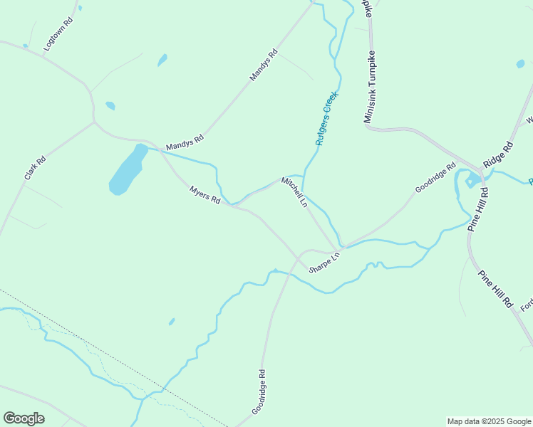 map of restaurants, bars, coffee shops, grocery stores, and more near 36 Myers Road in Westtown