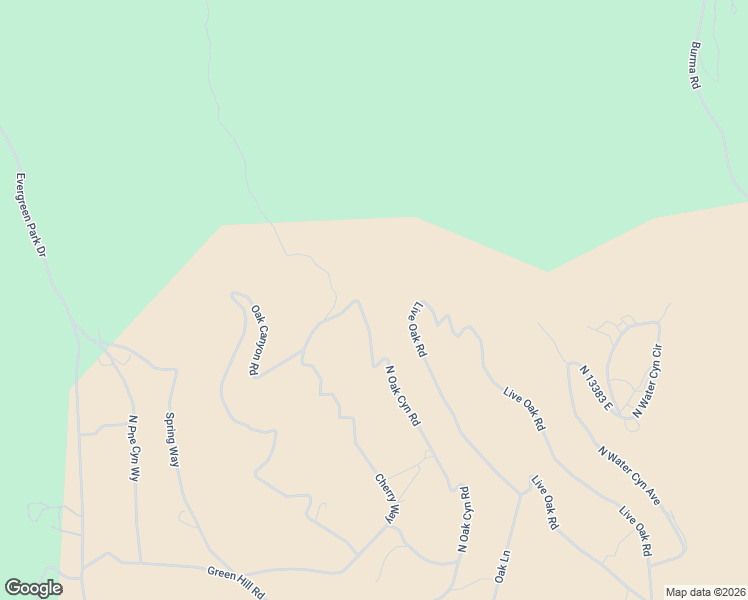 map of restaurants, bars, coffee shops, grocery stores, and more near 3368 Oak Canyon Road in Huntsville