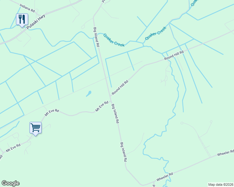 map of restaurants, bars, coffee shops, grocery stores, and more near 10 Round Hill Road in Florida