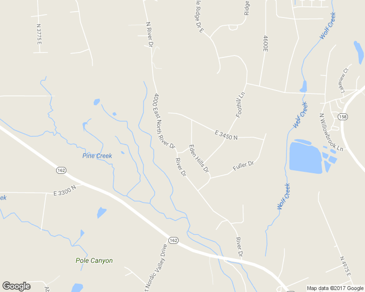 map of restaurants, bars, coffee shops, grocery stores, and more near 3410 North River Drive in Eden