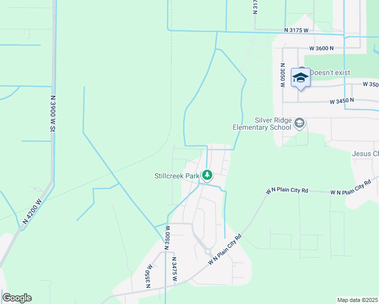 map of restaurants, bars, coffee shops, grocery stores, and more near 3491 West 3275 North in Farr West