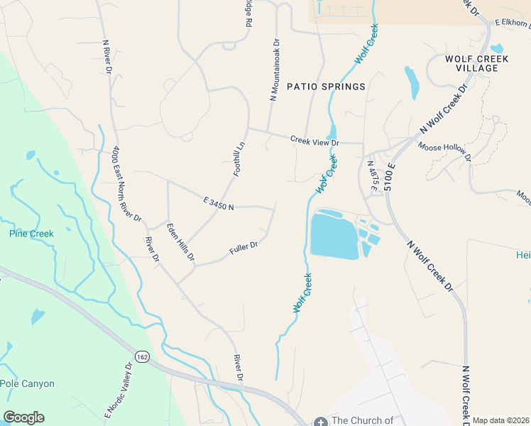 map of restaurants, bars, coffee shops, grocery stores, and more near 3398 Fuller Drive in Eden