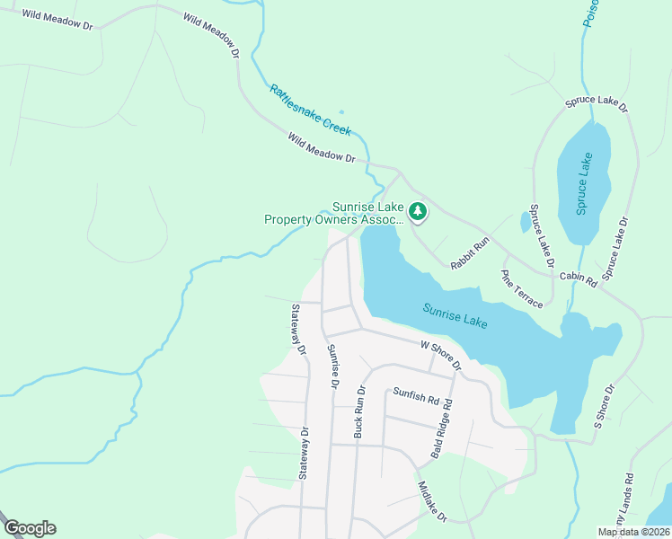 map of restaurants, bars, coffee shops, grocery stores, and more near 3048 Sunrise Lk in Milford