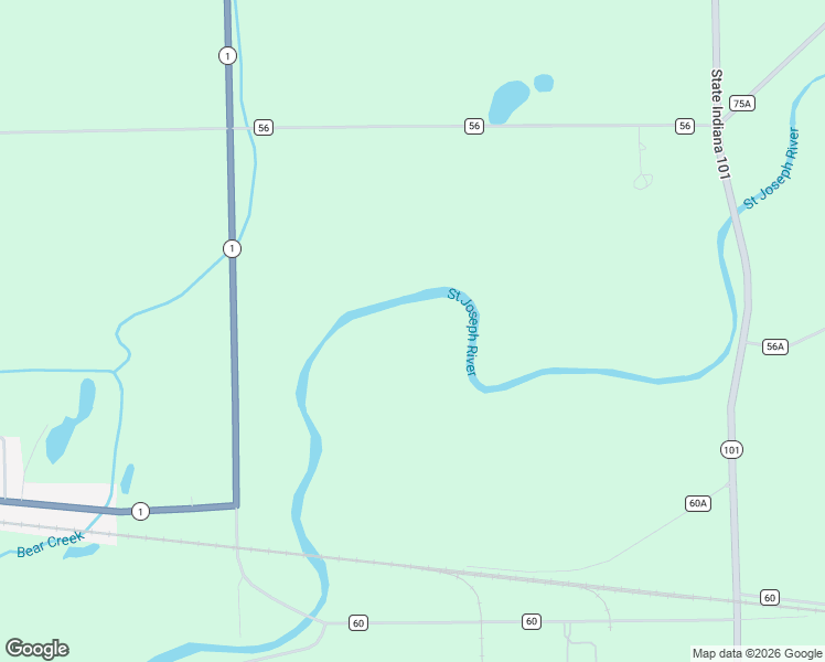 map of restaurants, bars, coffee shops, grocery stores, and more near in Saint Joe